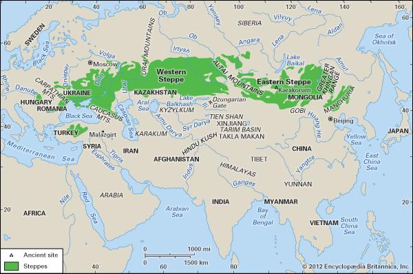 Euraziatische steppen